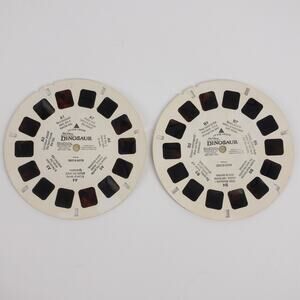 Disney Dinosaur View Master Reels Set of 2 Vintage Toy
